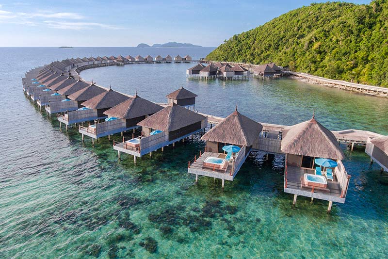 Overwater Bungalows In The Philippines Overwater Bungalows